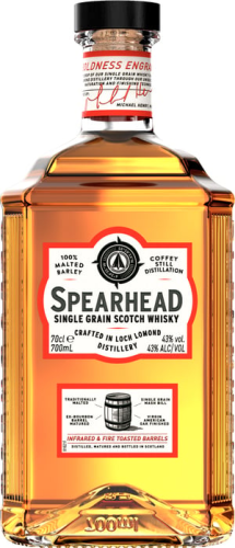 Spearhead Scotch Single Grain Infrared & Fire Toasted Barrels Spearhead Scotch Single Grain Infrared & Fire Toasted Barrels