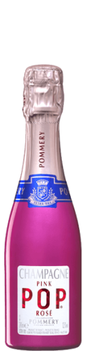 Pommery Champagne Pop Pink Rose