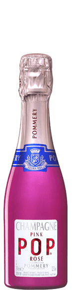 Pommery Champagne Pop Pink Rose