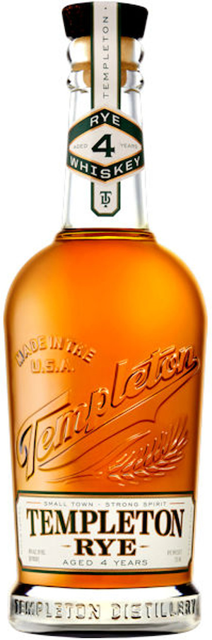 Templeton Rye Whiskey 4 Year