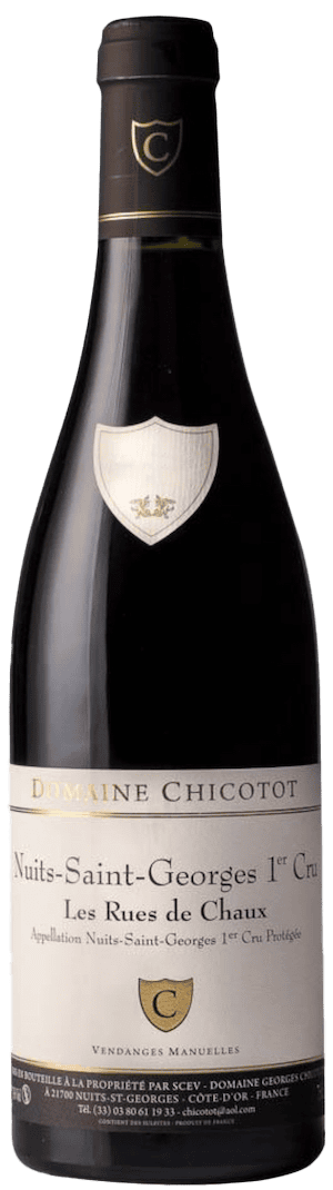 Domaine Georges Chicotot Nuits Saint Georges Premier Cru Les Rues de Chaux