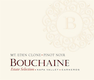 Bouchaine Pinot Noir Estate Mt. Eden Clone