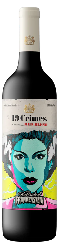 19 Crimes Red Blend The Bride Of Frankenstein