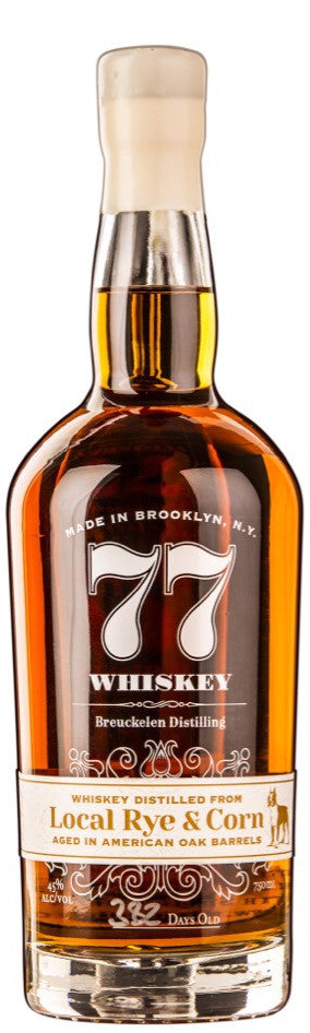 Breuckelen Distilling 77 Local Rye And Corn Whiskey