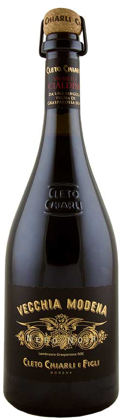 Cleto Chiarli Lambrusco Grasparossa di Castelvetro Secco Vigneto Enrico Cialdini Vecchia Modena Nero Noir
