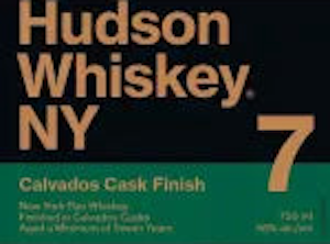 Tuthilltown Spirits Hudson Rye Whiskey Calvados Cask 7 Year