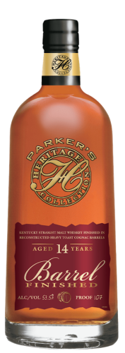 Parker's Heritage Malt Whiskey #18 14 Year Heavy Toast Cognac Barrel Finish @107 Parker's Heritage Malt Whiskey #18 14 Year Heavy Toast Cognac Barrel Finish @107
