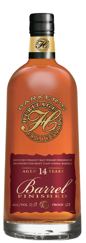 Parker's Heritage Malt Whiskey #18 14 Year Heavy Toast Cognac Barrel Finish @107