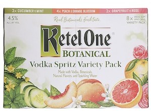 Ketel One Botanical Vodka Spritz Variety 8 Pack Ketel One Botanical Vodka Spritz Variety 8 Pack