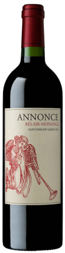 Annonce de Belair-Monange Saint Emilion Grand Cru Annonce de Belair-Monange Saint Emilion Grand Cru