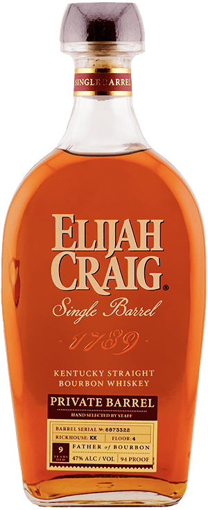 Elijah Craig Bourbon SWE Private Barrel 9 Year
