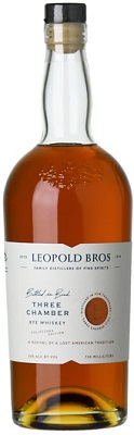 Leopold Bros Rye Whiskey Three Chamber Limited Edition