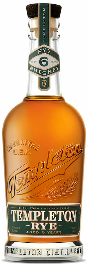 Templeton Rye Whiskey 6 Year