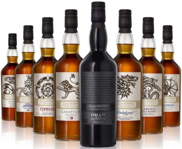 Game of Thrones Full 9btl Set GoT Scotch