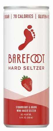 Barefoot Cellars Hard Seltzer Strawberry Guava Can Barefoot Cellars Hard Seltzer Strawberry Guava Can