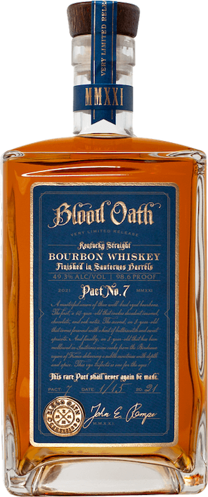 Blood Oath Bourbon Pact 7 Blood Oath Bourbon Pact 7