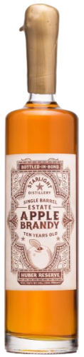 Starlight Distillery Estate Apple Brandy Huber Reserve Single Barrel Bottled In Bond 10 Year