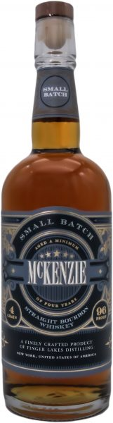 Finger Lakes Distilling McKenzie Bourbon Small Batch "4 Grain"