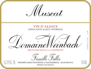 Domaine Weinbach Muscat