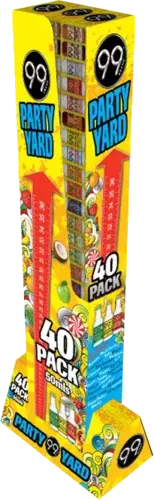 99 Brand Schnapps Fruit Party Yard 40pk 99 Brand Schnapps Fruit Party Yard 40pk