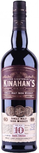 The Lord Lieutenant Kinahans Irish Whiskey Single Malt 10 Year The Lord Lieutenant Kinahans Irish Whiskey Single Malt 10 Year