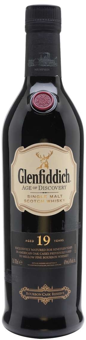 Glenfiddich Scotch Single Malt 19 Year Age Of Discovery Bourbon Cask Glenfiddich Scotch Single Malt 19 Year Age Of Discovery Bourbon Cask