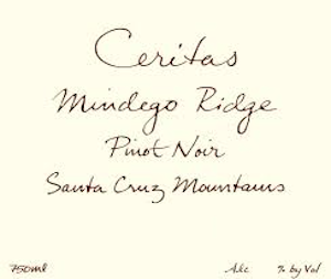 Ceritas Pinot Noir Mindego Ridge