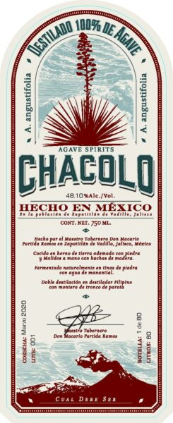 Chacolo Destilado De Agave Cimmaron Chacolo Destilado De Agave Cimmaron