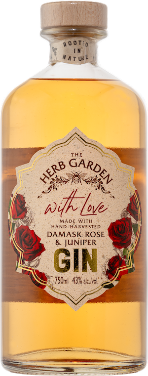 The Herb Garden Gin Damask Rose & Juniper