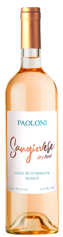 Paoloni Valle de Guadalupe Sangiovese Dry Rose