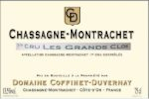 Domaine Coffinet-Duvernay Chassagne Montrachet 1er Cru Les Grands Clos