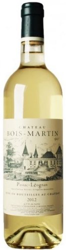Chateau Bois Martin Pessac Leognan Blanc