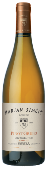 Marjan Simcic Pinot Grigio Ramato Cru Selection