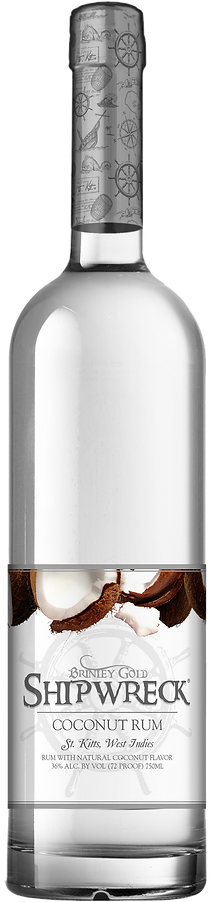 Brinley Gold Shipwreck Rum Coconut