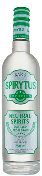 Bak's  Grain Neutral Spirits Spirytus