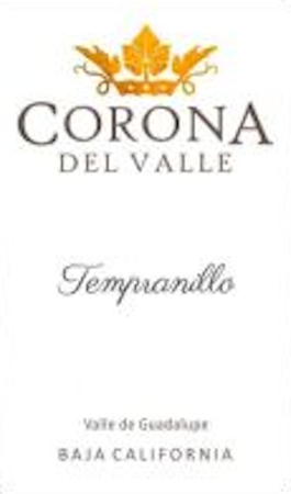 Corona del Valle Valle de Guadalupe Tempranillo