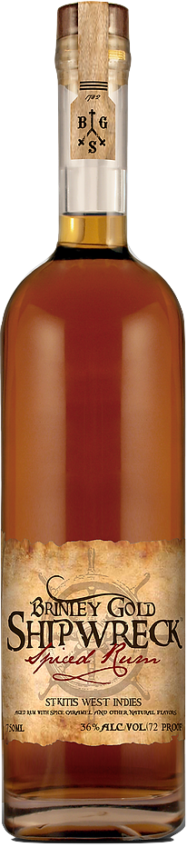 Brinley Gold Shipwreck Rum Spiced Brinley Gold Shipwreck Rum Spiced