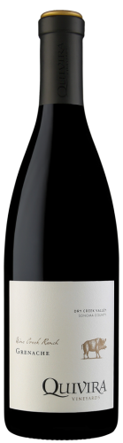 Quivira Grenache Wine Creek Ranch