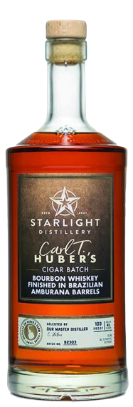 Starlight Distillery Bourbon Whiskey Small Batch "Cigar - Amburana Cask" Starlight Distillery Bourbon Whiskey Small Batch "Cigar - Amburana Cask"
