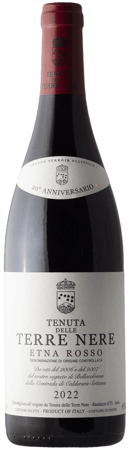 Tenuta delle Terre Nere Etna Rosso Calderara Sottana Bellacolonna 20deg Anniversario