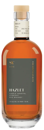 Far North Spirits Rye Whiskey Single Varietal Hazlet