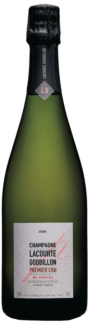 Lacourte Godbillon Champagne Brut Premier Cru Pinot Noir Mi-Pentes Lacourte Godbillon Champagne Brut Premier Cru Pinot Noir Mi-Pentes