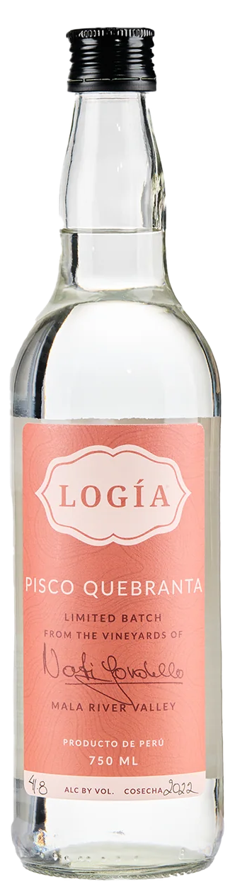 Logia Pisco Puro Quebranta Red Label