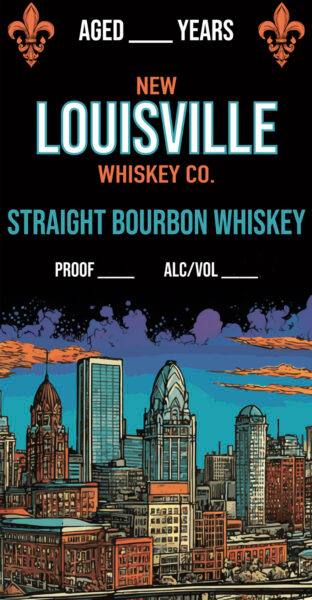 New Louisville Whiskey Company Straight Bourbon Whiskey 10 Year - 9th Floor Skurnik Selection New Louisville Whiskey Company Straight Bourbon Whiskey 10 Year - 9th Floor Skurnik Selection