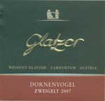 Walter Glatzer Zweigelt Dornenvogel Walter Glatzer Zweigelt Dornenvogel