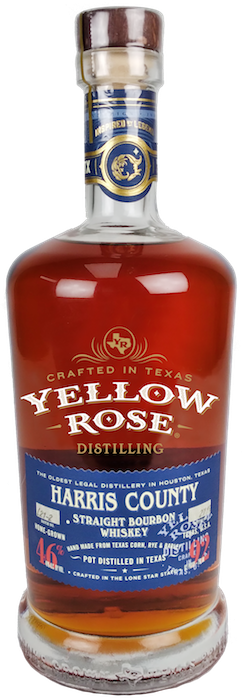 Yellow Rose Bourbon Straight Whiskey Harris County