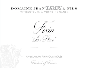 Domaine Jean Tardy Fixin la Place