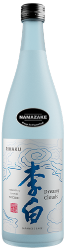 Rihaku Sake Namazake Dreamy Clouds