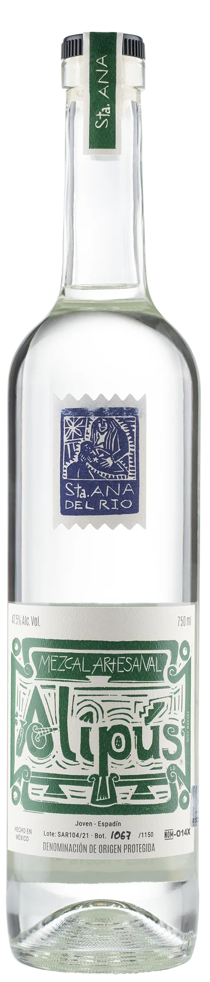 Alipus Mezcal Artesanal Santa Ana Del Rio