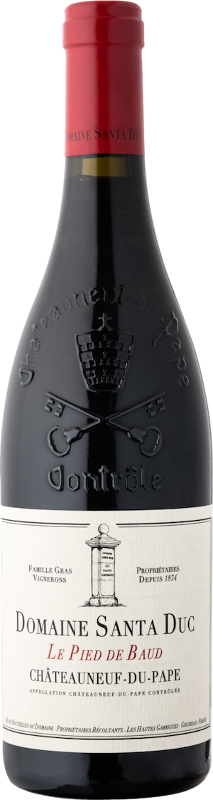 Domaine Santa Duc Chateauneuf du Pape la Pied de Baud